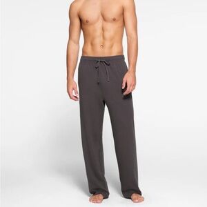 SKIMS Lounge Jersey Men Relaxed Straight Leg Pant - Ash NWT size M